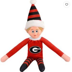 ✨NEW✨Forever Collectibles NCAA Team Elf on the Shelf, UGA Bulldogs